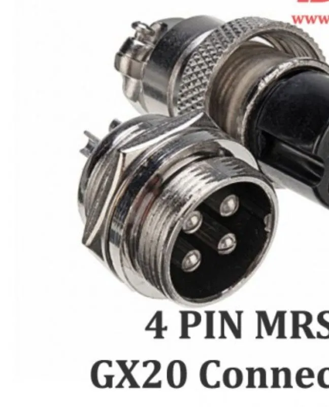 4 PIN MRS GX20 Connector - Buy Online